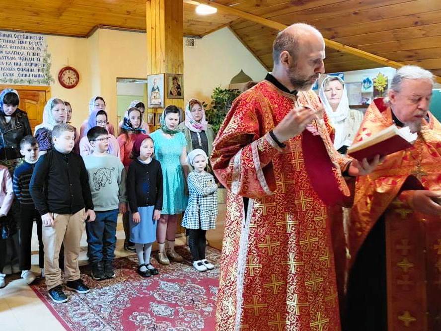 В воскресной школе Евдокиевского храма г. Липецка прошло торжественное мероприятие в честь окончания учебного года