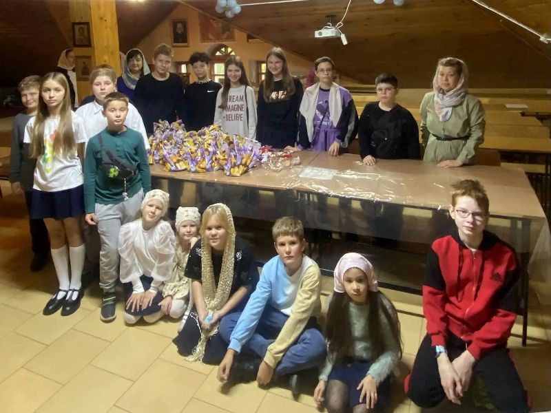 В воскресной школе Евдокиевского храма г. Липецка прошло мероприятие, посвященное началу нового учебного года