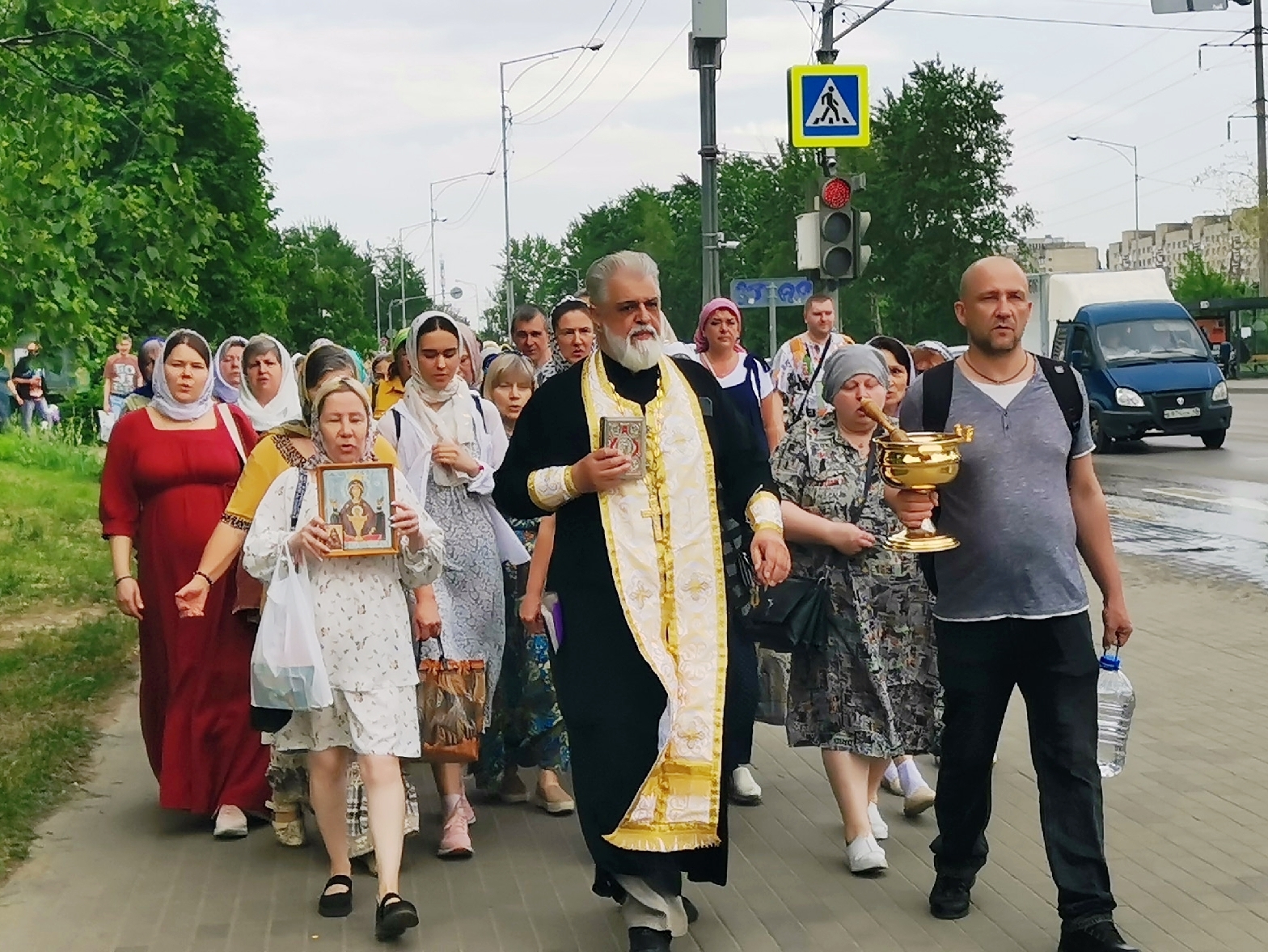 В Липецке состоялся традиционный крестный объезд &laquo;За&nbsp;трезвость!&raquo;